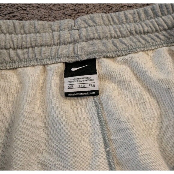 Nike Club Fleece 10" Gray Athletic Sweat Shorts 679581-063 Men's 2XL - Picture 4 of 6